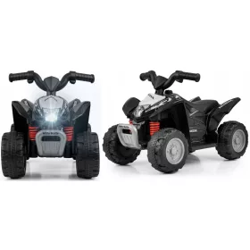    Milly Mally Vehicul quad alimentat cu baterii HONDA ATV Negru