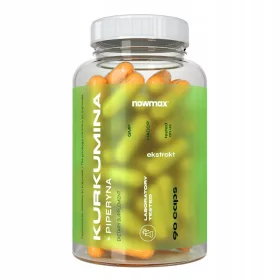   Nowmax® Curcumina + Piperina 90 capsule - Sănătate și Vitalitate