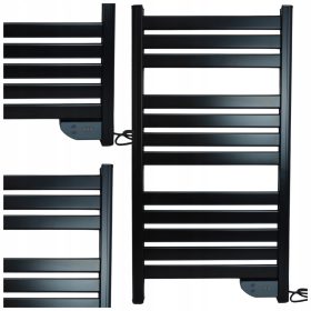    INCALZITOR DE BAIE ELECTRIC DE PERETE PUTERNIC 500W DISPLAY LED NEGRU