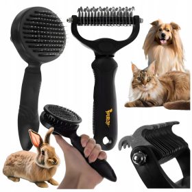  SET PERIE PENTRU CÂINI CU PĂR LUNG