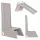  Scaun Slide din lemn 2in1 KiddyMoon SC-002 gri