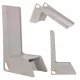  Scaun Slide din lemn 2in1 KiddyMoon SC-002 gri