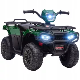    Quad alimentat cu baterie pentru copii 3-5 ani Vehicul electric 12V Verde
