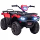  Quad electric roșu pentru copii, vehicul electric