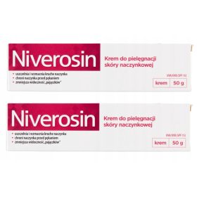   Crem Niverosin2 x 50 g pentru Îngrijirea Pielii cu Probleme Vascular-Cutane