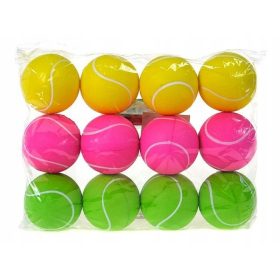  MINGI DE SPUMA "TENIS" - 12 buc.