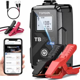  Tester de baterie Topdon BT600PRO 12 V cu redresor