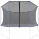  Plasa de trambulina Ultrasport 12ft 366cm neagra 8 posturi