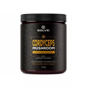   Pudră din Ciuperci Cordyceps Sinensis 10:1, 100g - Îmbunătățește Performanța Fizică