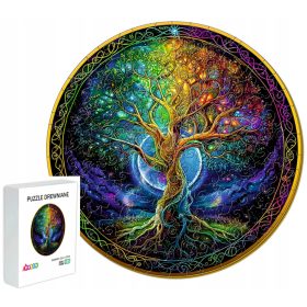    PUZZLE DIN LEMN PENTRU COPII 145 BUCĂȚI CADOU PENTRU COPII ARBORUL VIEȚII