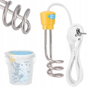  Încălzitor de apă portabil cu tub spiralat de 2000 W