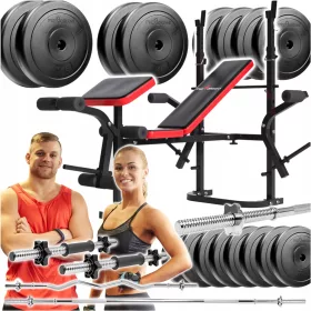  Set de culturism Be-Active.pl 50 kg