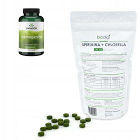   Spirulina și Chlorella din Taiwan - Energie Naturală în Tablete