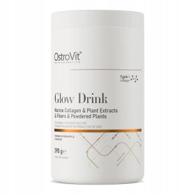   OstroVit Glow Drink 390 g - Complex de Suplimente cu Aromă de Mango și Ananas