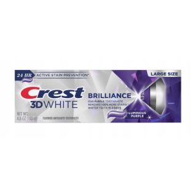    CREST 3D WHITE Brilliance Luminous Purple 130 grame Pastă de dinți