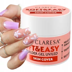    GEL DE CONSTRUIRE A UNGHII CLARESA SOFT & EASY CU ACOP DE PIELE THICSOTROPIA 90 g