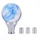  Buton de schimbare în stil JDM cu 3 adaptoare Cap rotund de schimbare