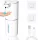 Dozator de săpun gel alb fără atingere 380 ml USB-C