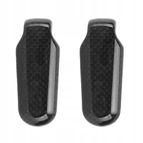    2 bucăți capac pentru buton schimbător din fibră de carbon