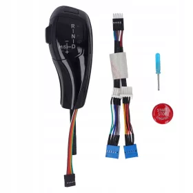   Butonul schimbatorului de viteze cu LED, capac roșu pentru buton