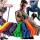  Set 8 benzi de rezistenta pentru exercitii, sala de fitness, powerband 8 buc