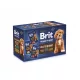  BRIT PREMIUM BY NATURE POCHETĂ PENTRU CÂINE 12x85g FILETE GRAVY PACHET MULTIPLE