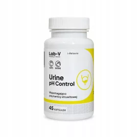    Suport pentru controlul pH-ului urinei LAB-V pentru câini și pisici cu urolitiază 45 capsule