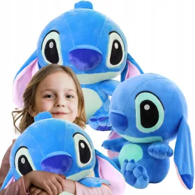  JUCĂRIE MASCOTA ALBASTRĂ STITCH PELUȘ MARE - PLUS XXL