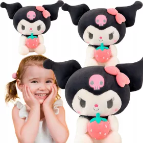    KUROMI CUDDLE DE PELUȘ DE LA HELLO KITTY 45 CM - JUCĂRIE MASCOTA