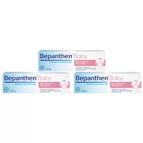   Set 3x Bepanthen Baby 100g - Protecție și Regenerare pentru Pielea Sensibilă a Bebelușului