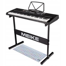    Tastatură Orgă Tastatură Stand Autocolante cu note muzicale pentru a învăța 61 de clase