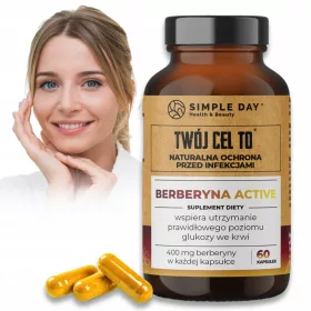   Supliment Berberina Active pentru Reglarea Glicemiei şi Sprijin în Dieta - 60 Capsule