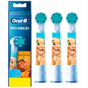    Cap pentru periuțe de dinți electrice pentru copii Oral-B EB10 The Lion King 3 buc.