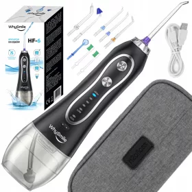    Irigator dentar dentar FĂRĂ FĂRĂ 5 moduri 8 duze + husă de călătorie