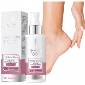    PHARM FOOT HYDRO CREAM SPRAY PENTRU PICIOARE PUTER HIDRATANT 10% UREE 150 ml
