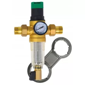   Reductor de presiune apa H3210 1″ cu filtru inoxidabil si manometru