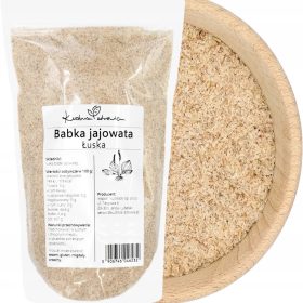Łuska Babki Jajowatej 1kg - Sprijin Natural pentru Digestie