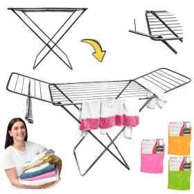    Uscător de rufe balcon, grădină, autoportant orizontal Tragar 55-55 cm