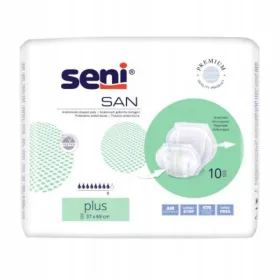  Scutece anatomice Seni San Plus 10 buc.