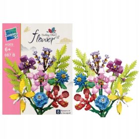    SET BLOCURI DE CONSTRUCȚIE CÂMP FLORI SERIA FLORI ZUANMA 6+