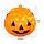  Lampă de dovleac de Halloween cu găleată de bomboane de Halloween
