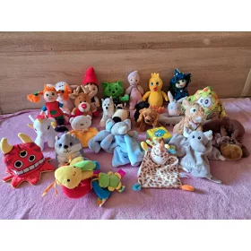    Set de 25 mascote, Ursuleț, Iepuraș, Câine, Unicorn, Mouse Z42