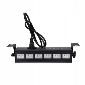  Lampa LED cu lumina UV neagra de interior 6x3W