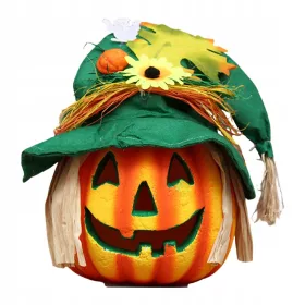  Lanternă din spumă de Halloween aprinsă cu