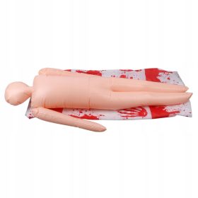    Decor înfricoșător din PVC fals mort de Halloween pentru petrecere în grădină