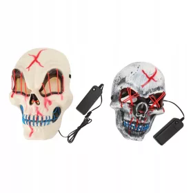    Ecran LED cu 3 moduri de clipire pentru Halloween cu lumină rece