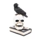  Figurină schelet cu culori vii și detalii pentru decorarea Halloween-ului