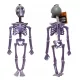  SCHELET UMAN SCHELETOR CRANIU DECORATIE DE HALLOWEEN 33 cm