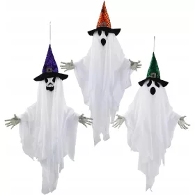    DECORATII ORNAMENTE DE HALLOWEEN FANTOME ATÂNATE 3 buc. 63CM SPIRITUL SUFLETLOR
