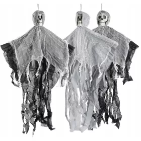    3x SCHELETE SCHELETE DECORATIVĂ DE HALLOWEEN Agățate DECORATII DE HALLOWEEN 90cm